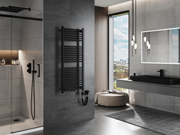 Mexen Mars radiador elétrico 1200 x 500 mm, 500 W, preto - W110-1200-500-6500-70