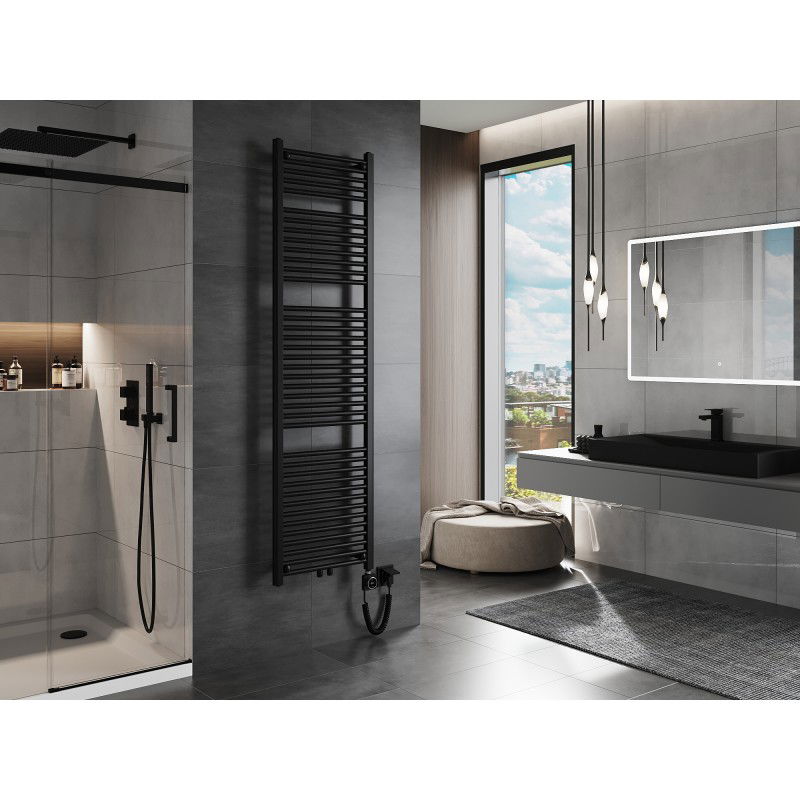 Mexen Mars electric radiator 1800 x 500 mm, 900 W, black - W110-1800-500-6900-70