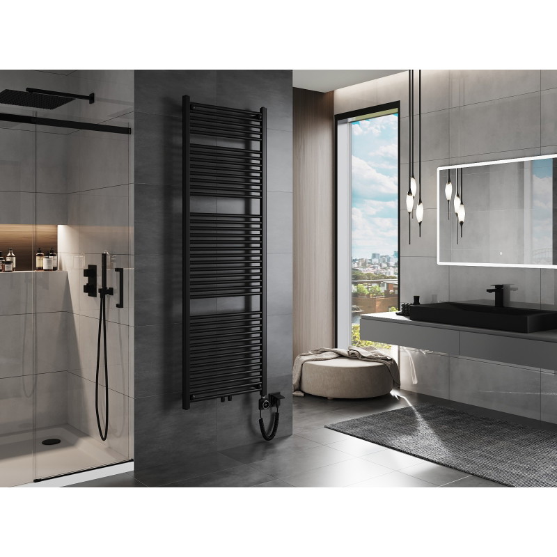 Mexen Mars radiador eléctrico 1800 x 600 mm, 900 W, negro - W110-1800-600-6900-70