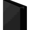 Mexen CHF20 Hygiene Flat Heizkörper 500 x 1800 mm, seitliche Anschluss, 1553 W, schwarz - W420HF-050-180-70