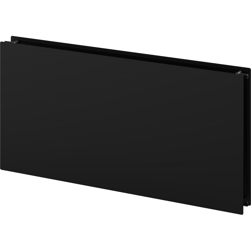Mexen CHF20 Hygiene Flat Heizkörper 500 x 1800 mm, seitliche Anschluss, 1553 W, schwarz - W420HF-050-180-70