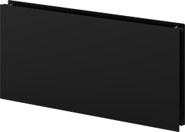 Mexen CHF20 Hygiene Flat radiaator plaat 600 x 1000 mm, külgühendus, 1004 W, must - W420HF-060-100-70