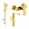 Mexen Milo DF40 Shower Set, Gold - 713154DF40-50