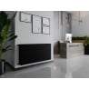 Mexen CHF20 Hygiene Flat paneelradiaator 900 x 800 mm, külgühendus, 1118 W, must - W420HF-090-080-70