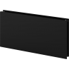 Mexen CHF20 Hygiene Flat Plattenheizkörper 900 x 1200 mm, seitlicher Anschluss, 1678 W, schwarz - W420HF-090-120-70