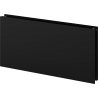 Mexen CHF20 Hygiene Flat Heizkörper 900 x 1300 mm, seitliche Anschluss, 1817 W, schwarz - W420HF-090-130-70