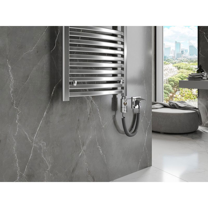 Mexen Helios sähkölämmitin 800 x 500 mm, 300 W, kromi - W103-0800-500-2300-01