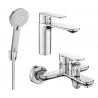 Mexen Milo R40 set za kadu, krom - 71303R40-00