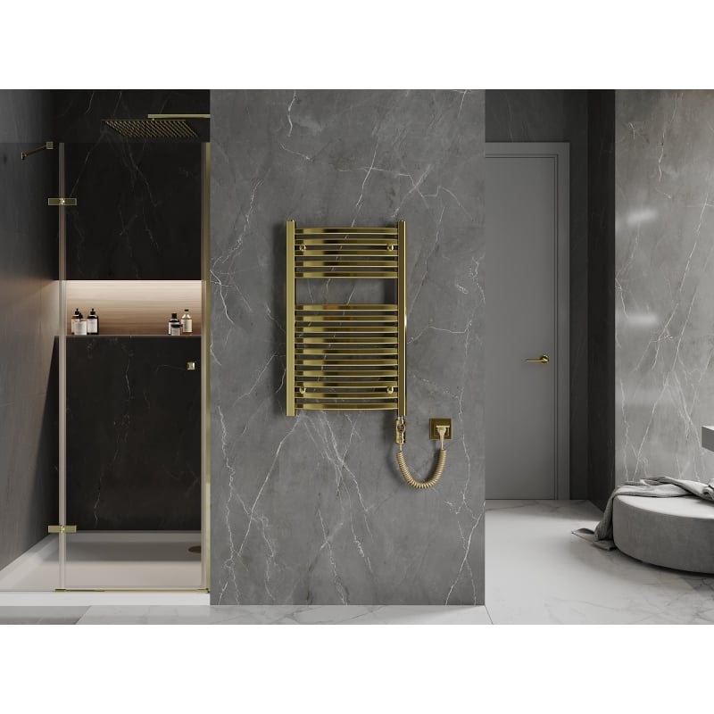 Mexen Helios radiador eléctrico 800 x 500 mm, 300 W, dorado - W103-0800-500-2300-50