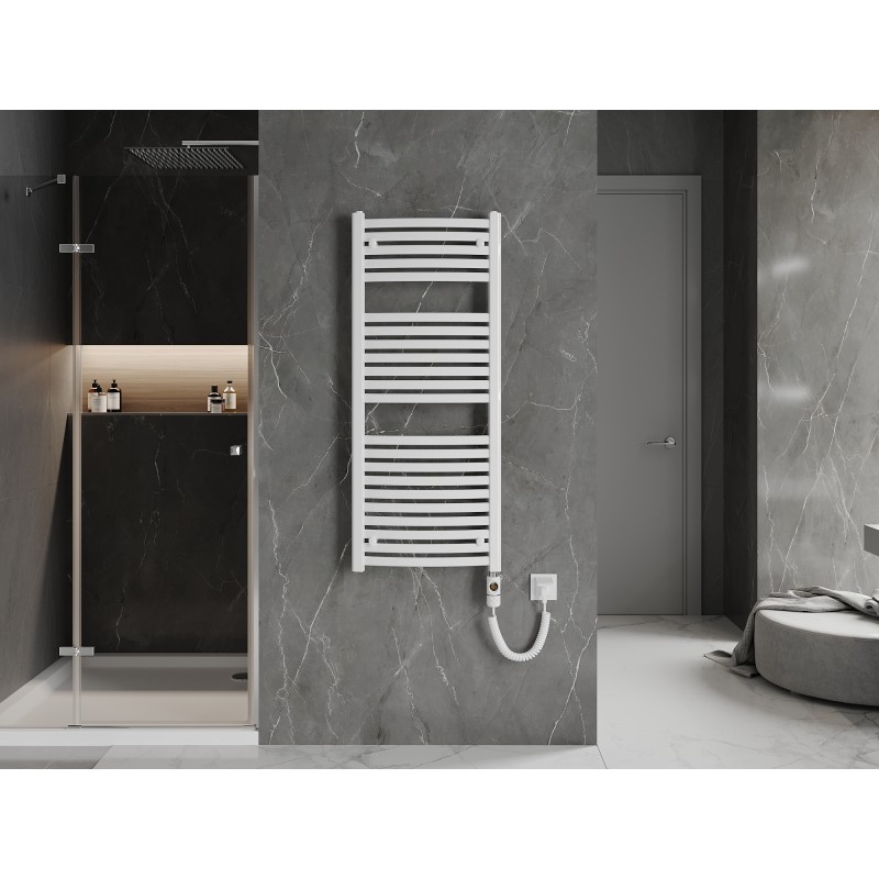 Mexen Helios sähkölämmitin 1200 x 500 mm, 600 W, valkoinen - W103-1200-500-2600-20