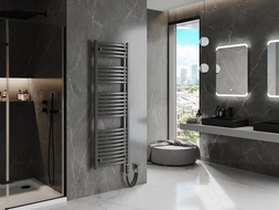 Mexen Helios Elektroheizung 1500 x 500 mm, 900 W, Anthrazit - W103-1500-500-2900-66