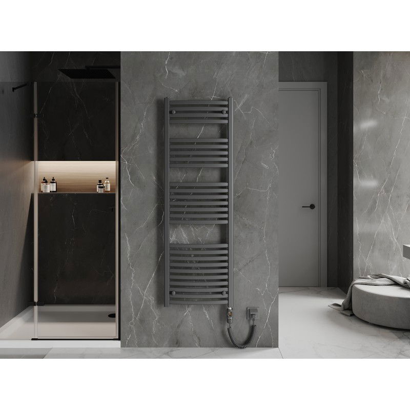 Mexen Helios radiateur électrique 1500 x 500 mm, 900 W, anthracite - W103-1500-500-2900-66