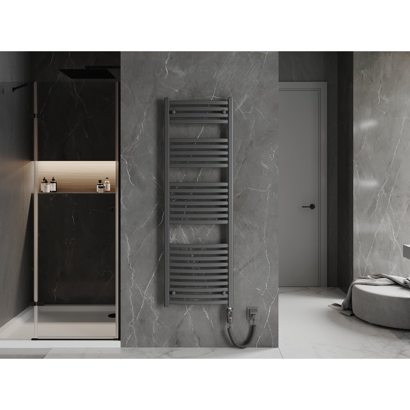 Mexen Helios sähkölämmitin 1500 x 500 mm, 900 W, antrasiitti - W103-1500-500-2900-66