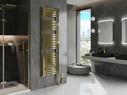 Mexen Helios electric radiator 1800 x 500 mm, 900 W, gold - W103-1800-500-2900-50