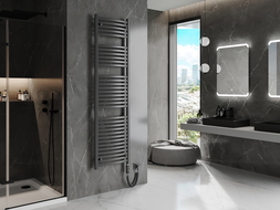 Mexen Helios Electric Radiator 1800 x 500 mm, 900 W, Anthracite - W103-1800-500-2900-66