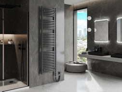 Mexen Helios sähkölämmitin 1800 x 500 mm, 900 W, antrasiitti - W103-1800-500-2900-66