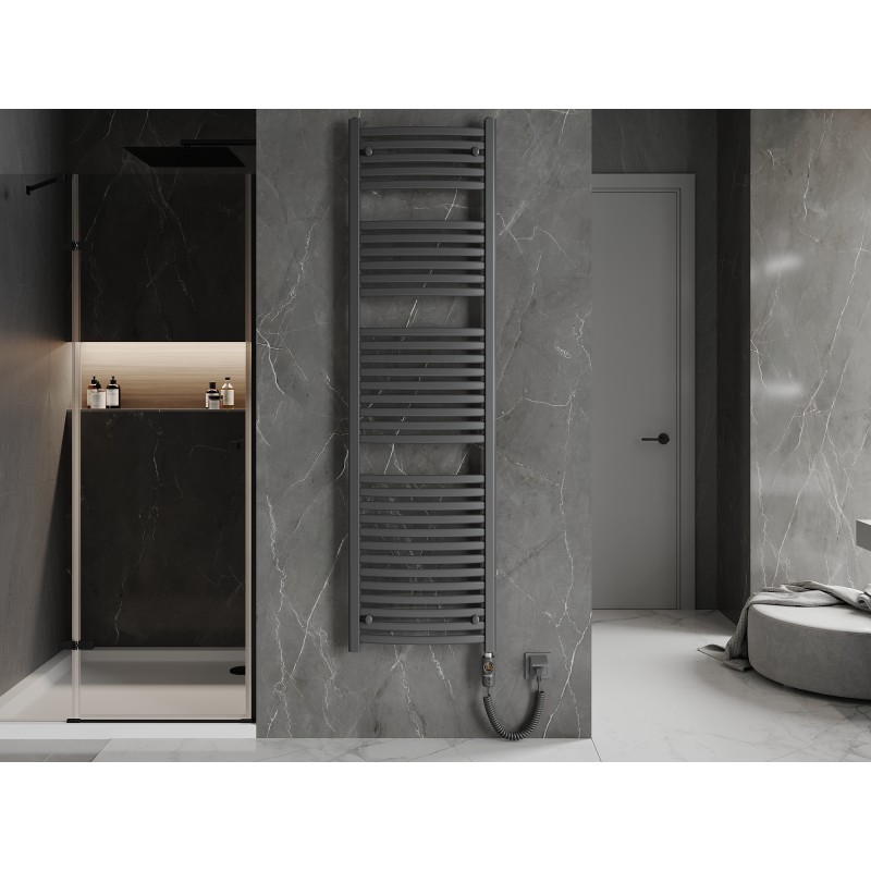 Mexen Helios sähkölämmitin 1800 x 500 mm, 900 W, antrasiitti - W103-1800-500-2900-66