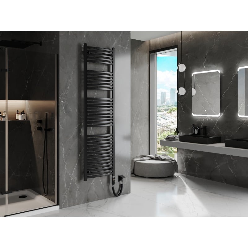 Mexen Helios radiatore elettrico 1800 x 500 mm, 900 W, nero - W103-1800-500-2900-70