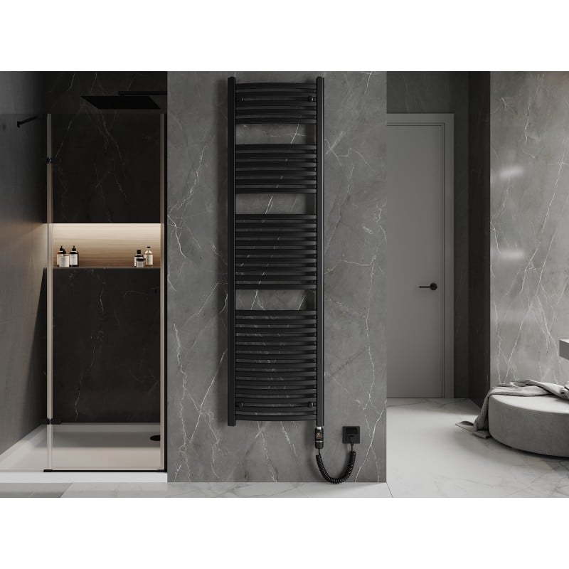 Mexen Helios sähköpatteri 1800 x 500 mm, 900 W, musta - W103-1800-500-2900-70