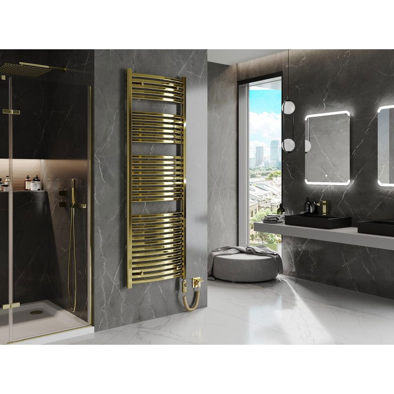 Mexen Helios elektrische radiator 1800 x 600 mm, 900 W, goud - W103-1800-600-2900-50