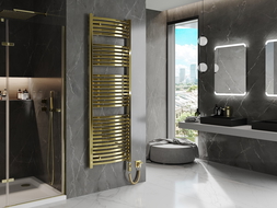 Mexen Helios electric radiator 1800 x 600 mm, 900 W, gold - W103-1800-600-2900-50