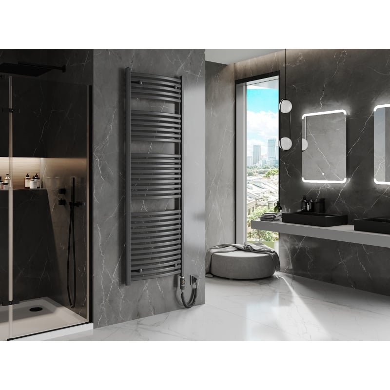 Mexen Helios radiador eléctrico 1800 x 600 mm, 900 W, antracita - W103-1800-600-2900-66
