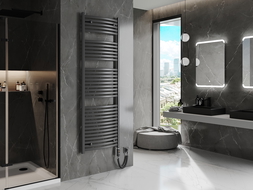 Mexen Helios electric radiator 1800 x 600 mm, 900 W, anthracite - W103-1800-600-2900-66