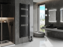 Mexen Helios electric radiator 1800 x 600 mm, 900 W, black - W103-1800-600-2900-70