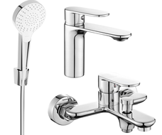 Mexen Milo R05 vannikomplekt, kroom - 71303R05-00