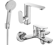Mexen Milo R40 vannikomplekt, kroom - 713053R40-00