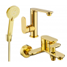 Mexen Milo R40 vannikomplekt, kuldne - 713053R40-50