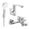 Mexen Milo R05 Wannen-Set, Chrom - 713053R05-00