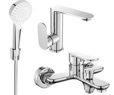 Mexen Milo R05 set da bagno, cromo - 713053R05-00