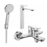 Mexen Milo R40 ensemble de bain, chrome - 71313R40-00