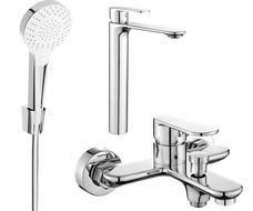 Mexen Milo R05 vannikomplekt, kroom - 71313R05-00