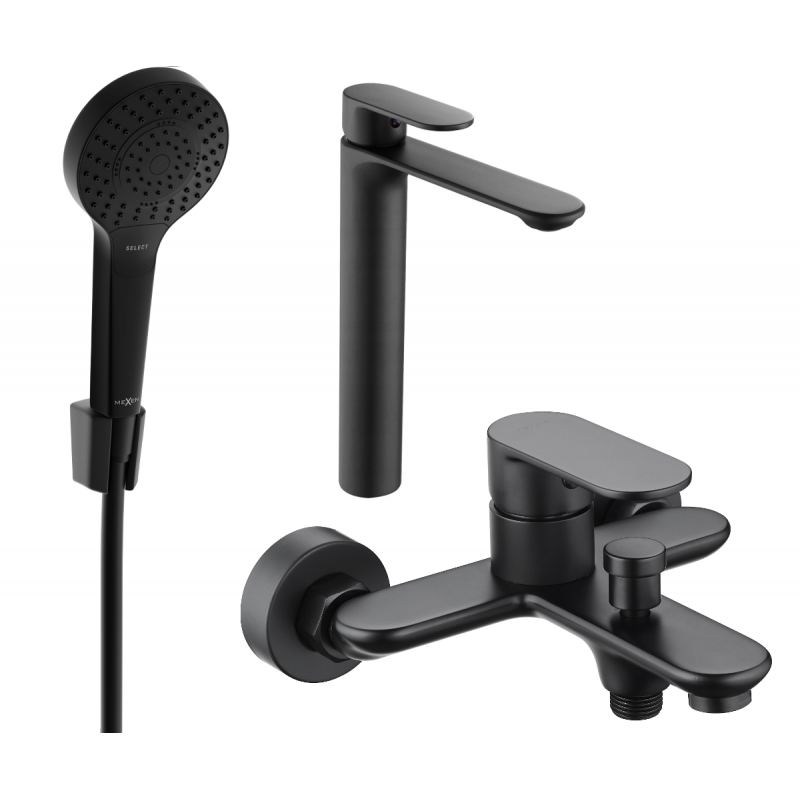Mexen Milo R05 ensemble de bain, noir - 71313R05-70