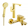 Mexen Milo R40 vannikomplekt, kuldne - 713153R40-50