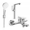Mexen Milo R05 vannikomplekt, kroom - 713153R05-00