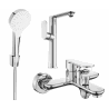 Mexen Milo R05 zestaw wannowy, chrom - 713153R05-00