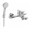 Mexen Milo R40 bateria wannowa z zestawem prysznicowym, chrom - 7133R40-00