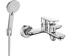 Mexen Milo R40 grifo de bañera con set de ducha, cromo - 7133R40-00