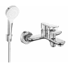 Mexen Milo R05 bath mixer with shower set, chrome - 7133R05-00