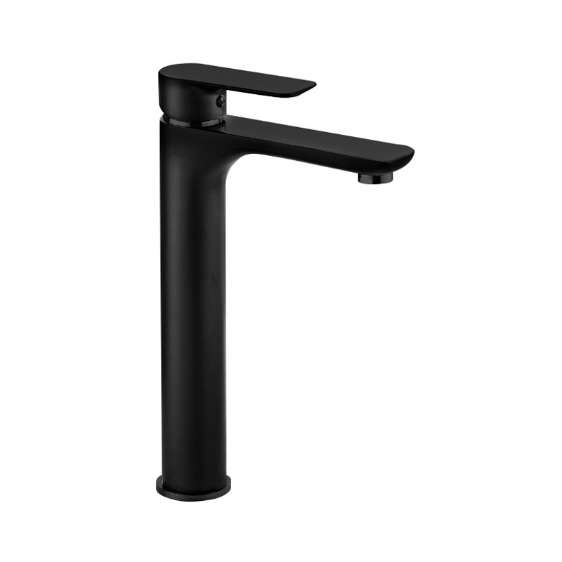 Mexen Alfa grifo de lavabo alto, negro - 745710-70