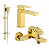 Mexen Uno Conjunto de Banheira DQ45, dourado - 71403DQ45-50
