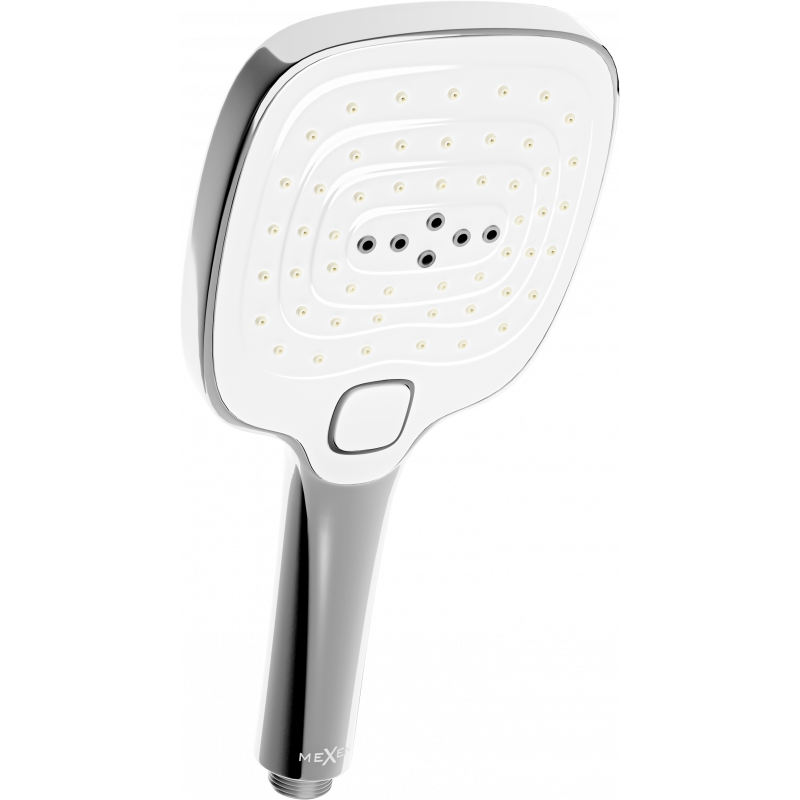Mexen R-17 doccetta 3 funzioni, cromo/bianco - 79517-02