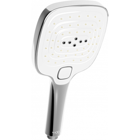 Mexen R-17 3-toimintoinen suihkupää, kromi/valkoinen - 79517-02