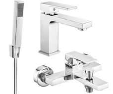 Mexen Uno R77 vannikomplekt, kroom - 71403R77-00