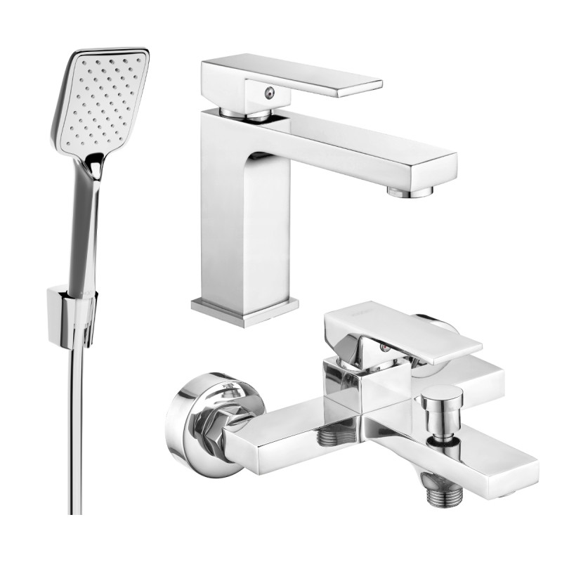 Mexen Uno R62 vanni komplekt, kroom - 71403R62-00