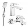 Mexen Uno R62 badkuipset, chroom - 71403R62-00