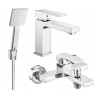 Mexen Uno R45 bathtub set, chrome - 71403R45-00